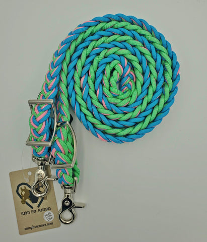 Mermaid Dreams Adjustable Riding Reins