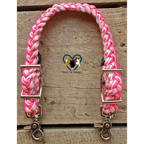 Pink and White Wither Strap