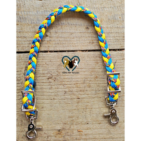 Yellow, Blue and Autism Awareness Wither Strap