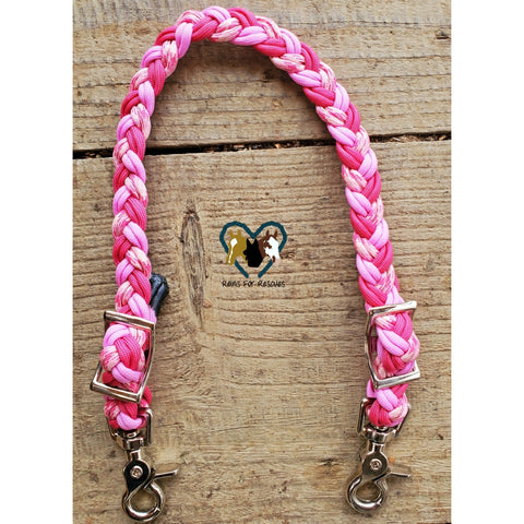 Pink, Fuschia and Breast Cancer Awareness Wither Strap