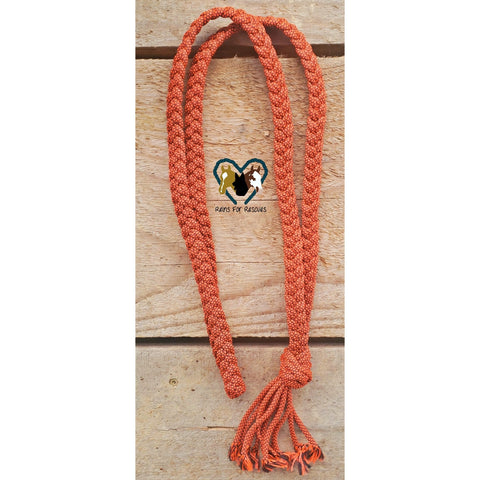 Orange Diamond Fringe Neck Rope