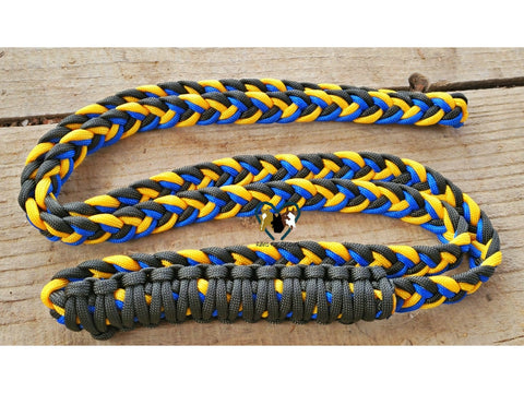 Black, Yellow and Royal Blue Neck Rope