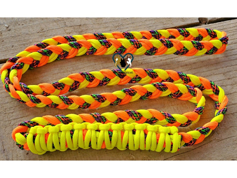 Yellow, Orange & Mardis Gras Neck Rope