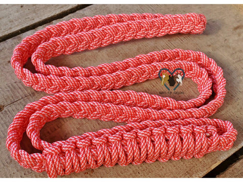 Red and White Checkered Neck Rope