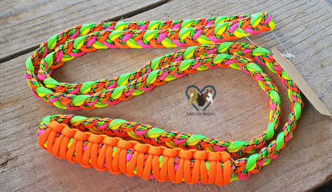 Lime, Hot Pink, Yellow & Virus Neck Rope