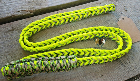 Yellow & Tan Swamp Patterned Neck Rope