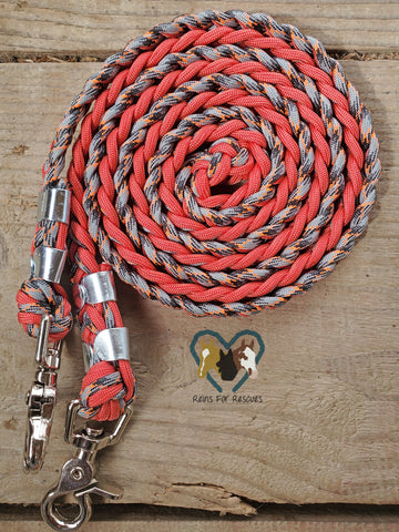 Red and Snake Basic Reins