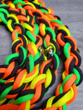 Orange, Lime, Yellow and Black Lead Rope