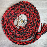 Red and Black Lead Rope