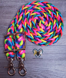 Kota's Rainbow Adjustable Riding Reins