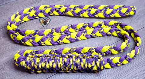 Purple and Yellow Neck Rope