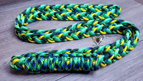 Green, Yellow and Aquatica Neck Rope