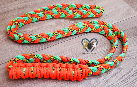 Green, Orange and Virus Neck Rope
