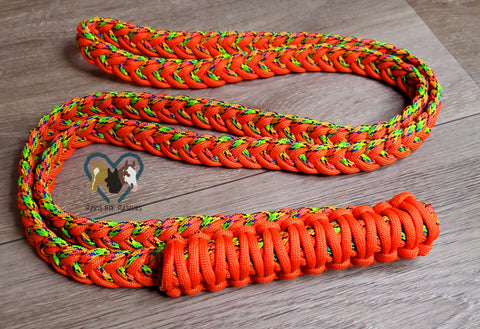 Orange and Virus Neck Rope