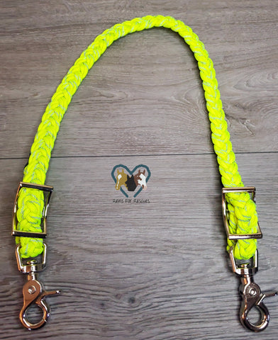 Reflective Neon Yellow Wither Strap