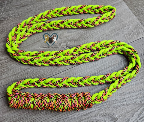 Cosmic & Lime Green Neck Rope
