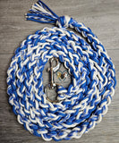 Royal Blue, Mountain & White Lead Rope