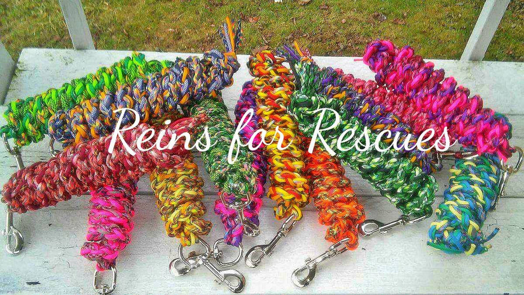Lead Scrap Ropes Custom Lead Rope – Reins for Rescues