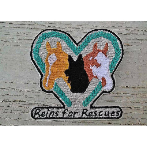 Reins for Rescues Patch
